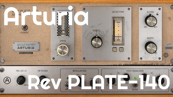 Arturia Rev PLATE-140  Reverb  [Latest  Full  Version]